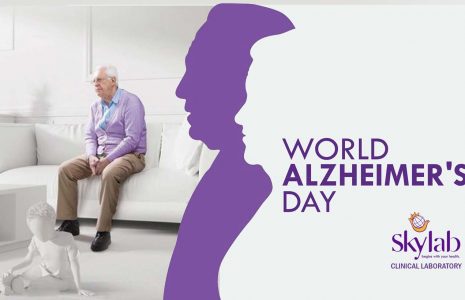 SKYLAB World Alzheimer Day post Protect your health with skylab health checkup in Trivandrum best home collection laboratory